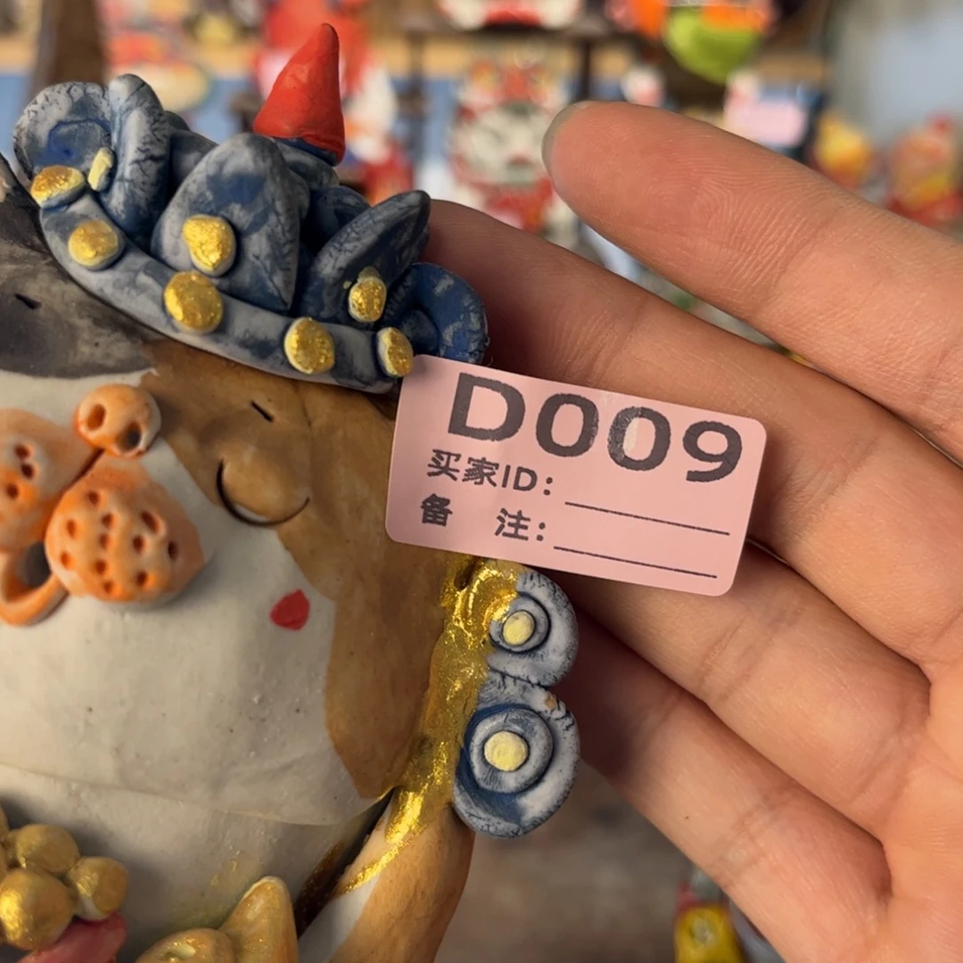 泥塑k****0纯手工茶宠摆件