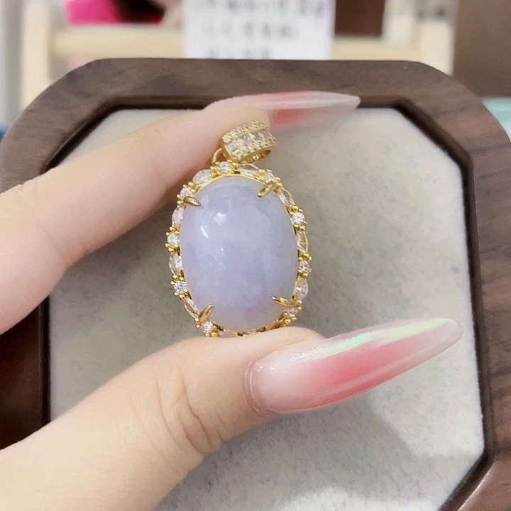 翡翠未镶嵌颈饰天然翡翠Ａ货