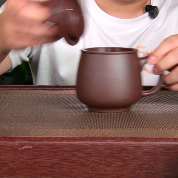 茶杯紫砂高货放漏