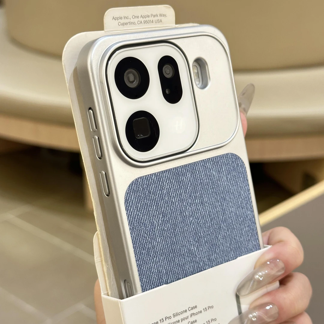 亚麻毛布料磁吸适用oppofindx9pro手机壳复古风findx9超薄防指纹