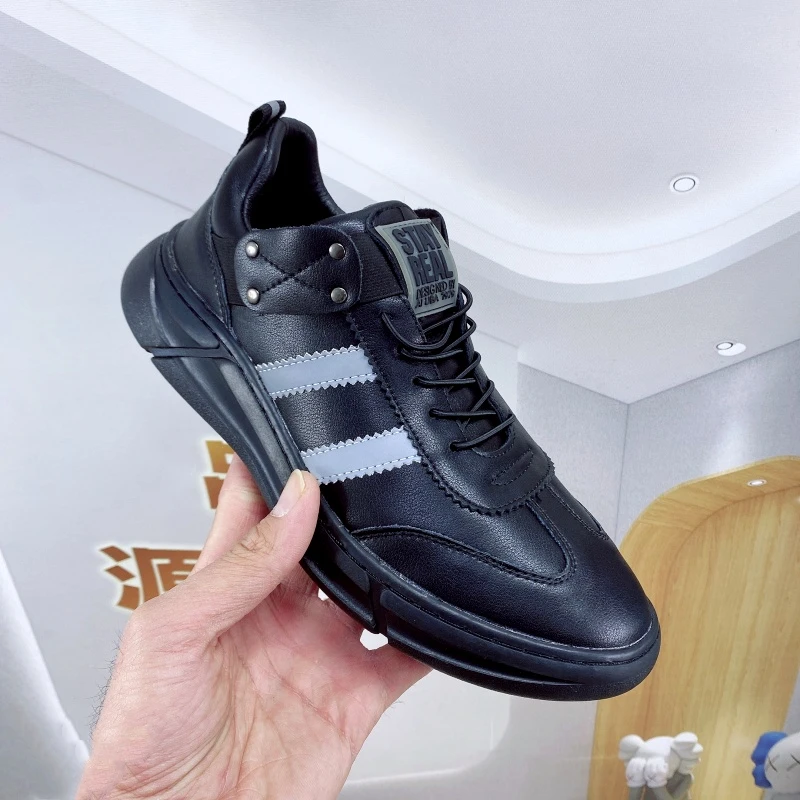 【断码】男士潮流百搭运动休闲皮鞋0966