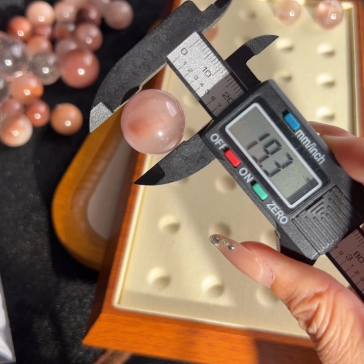 水晶手链未镶嵌R****洛19.3m定制通孔不退不换