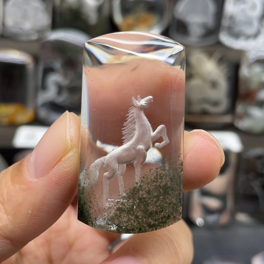 水晶颈饰未镶嵌马