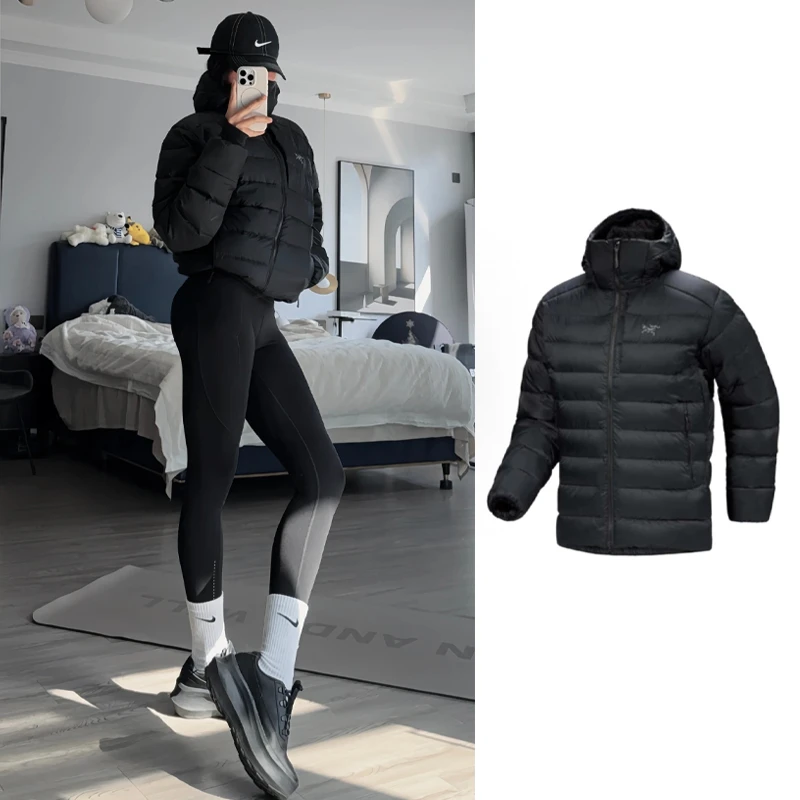 ARC'TERYX/始祖鸟Thorium Hoody 纯色连帽拉链户外保暖羽绒服