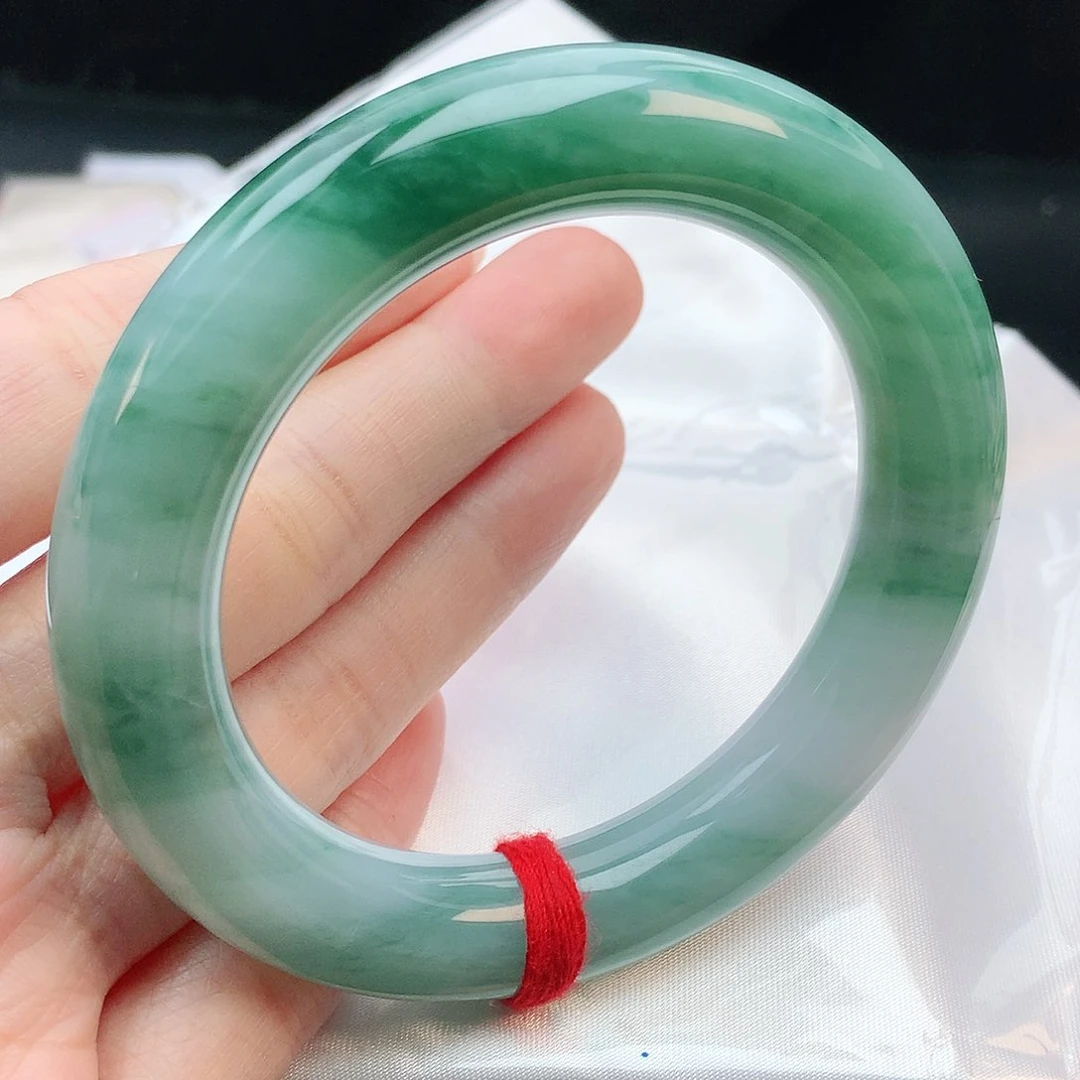 未镶嵌手镯翡翠56圆条882867