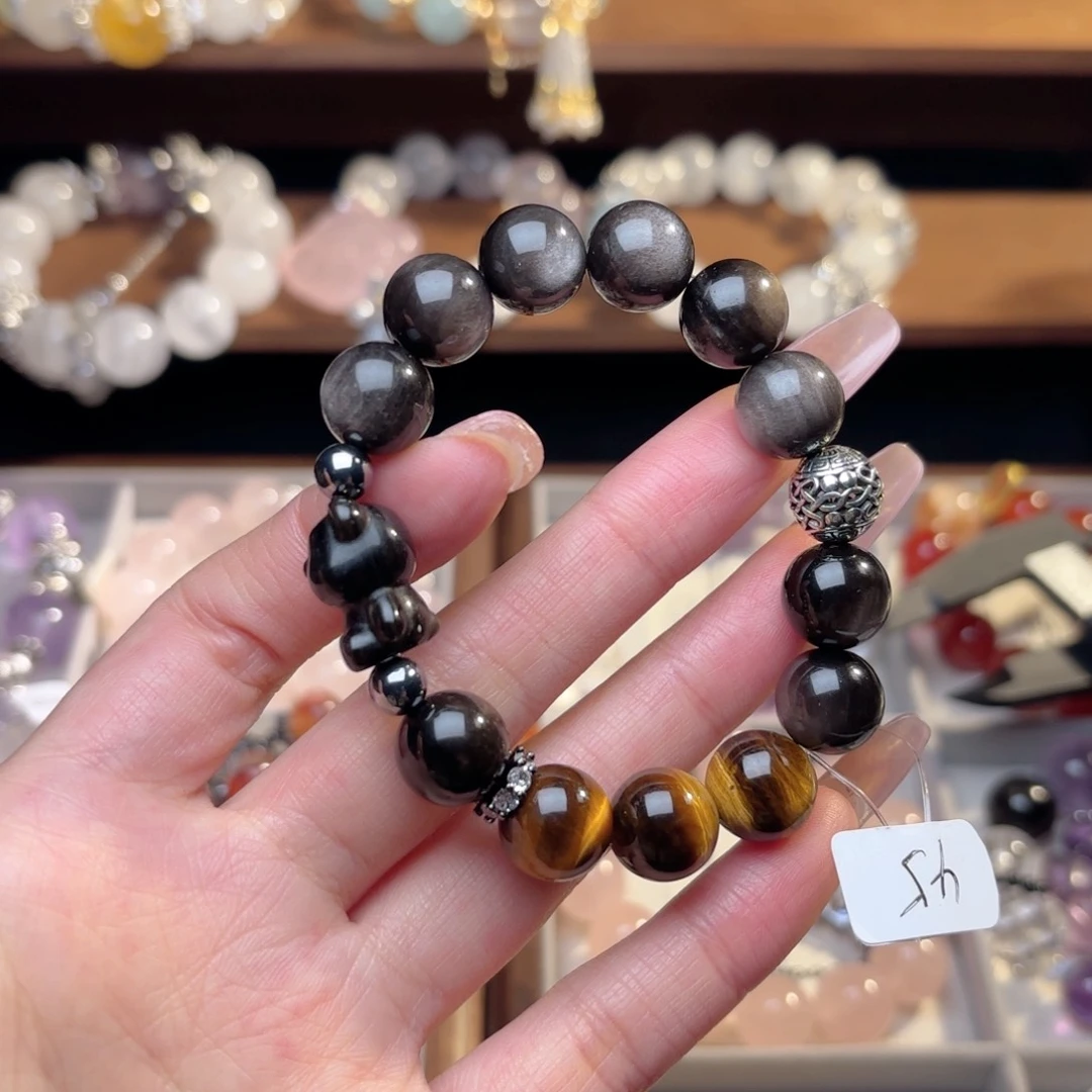 水晶手链合金芃*手串