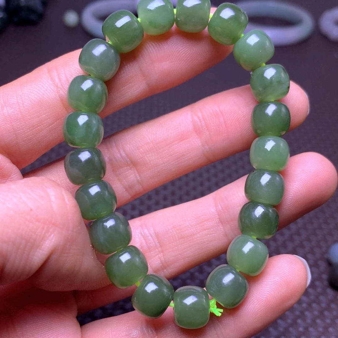 和田玉未镶嵌手串