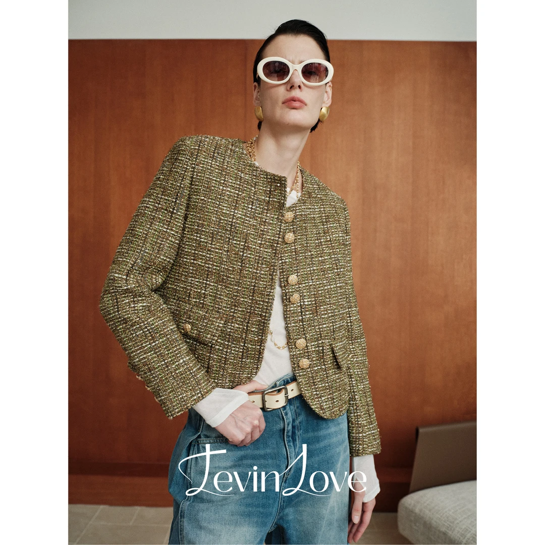LevinLove 金丝外套 25AW08160