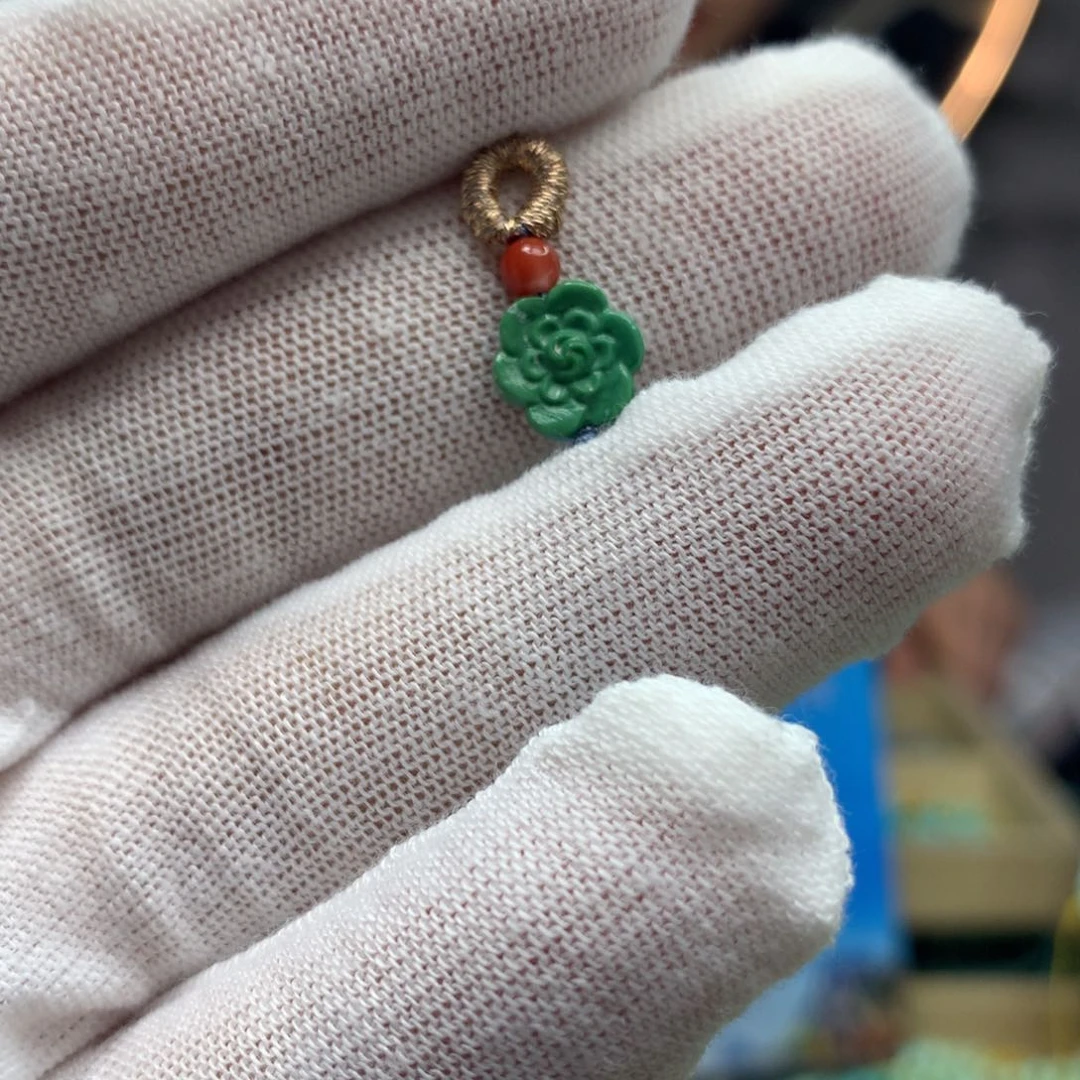 绿松石挂件未镶嵌