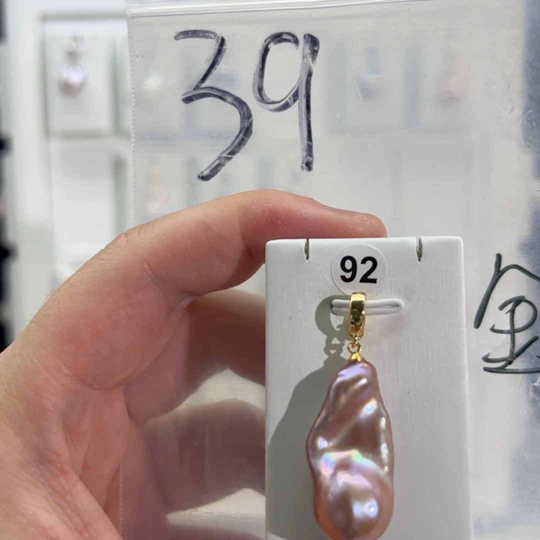 合金淡水珍珠颈饰