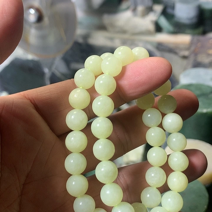 颈饰未镶嵌和田玉（糖玉）此*