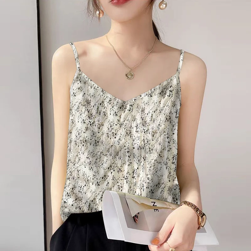 好品捡漏~冰丝无袖小吊带背心女夏季修身外穿显瘦打底衫上衣女