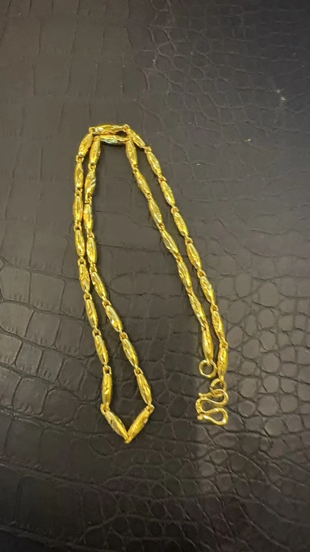 项链  D205【私人定制】时尚百搭长条项链