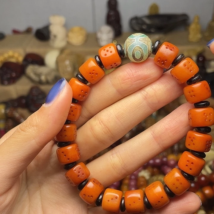 木质非金属1.2骰子手串