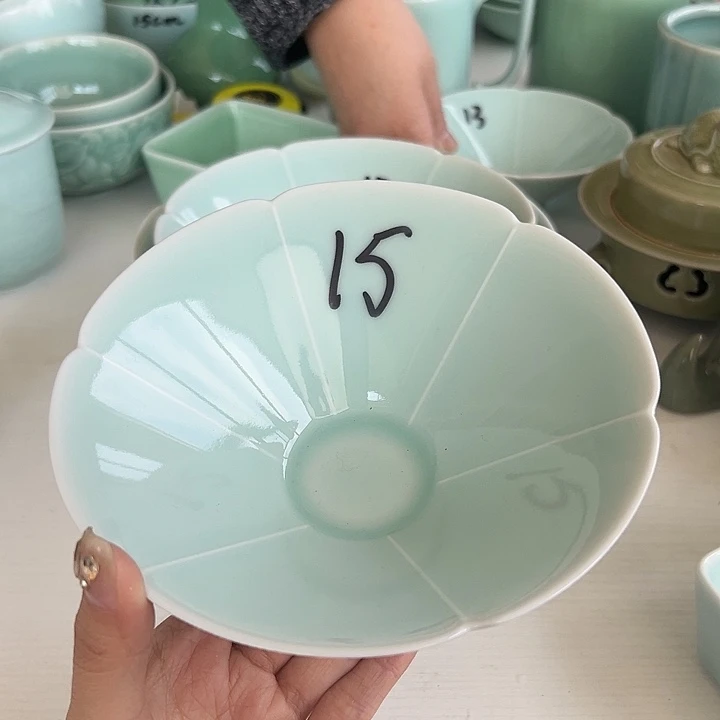 小米茶器龙泉青瓷