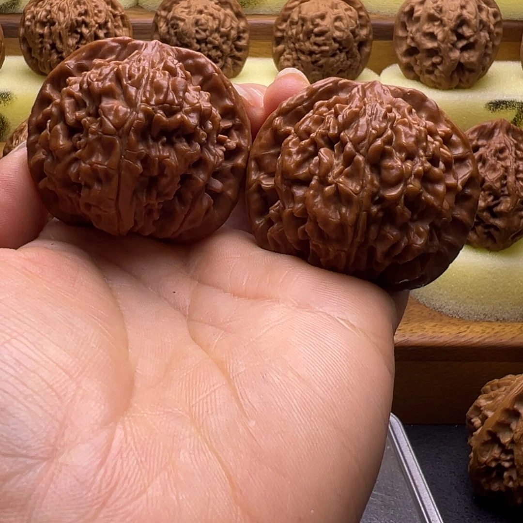 核桃邯闷手把件43