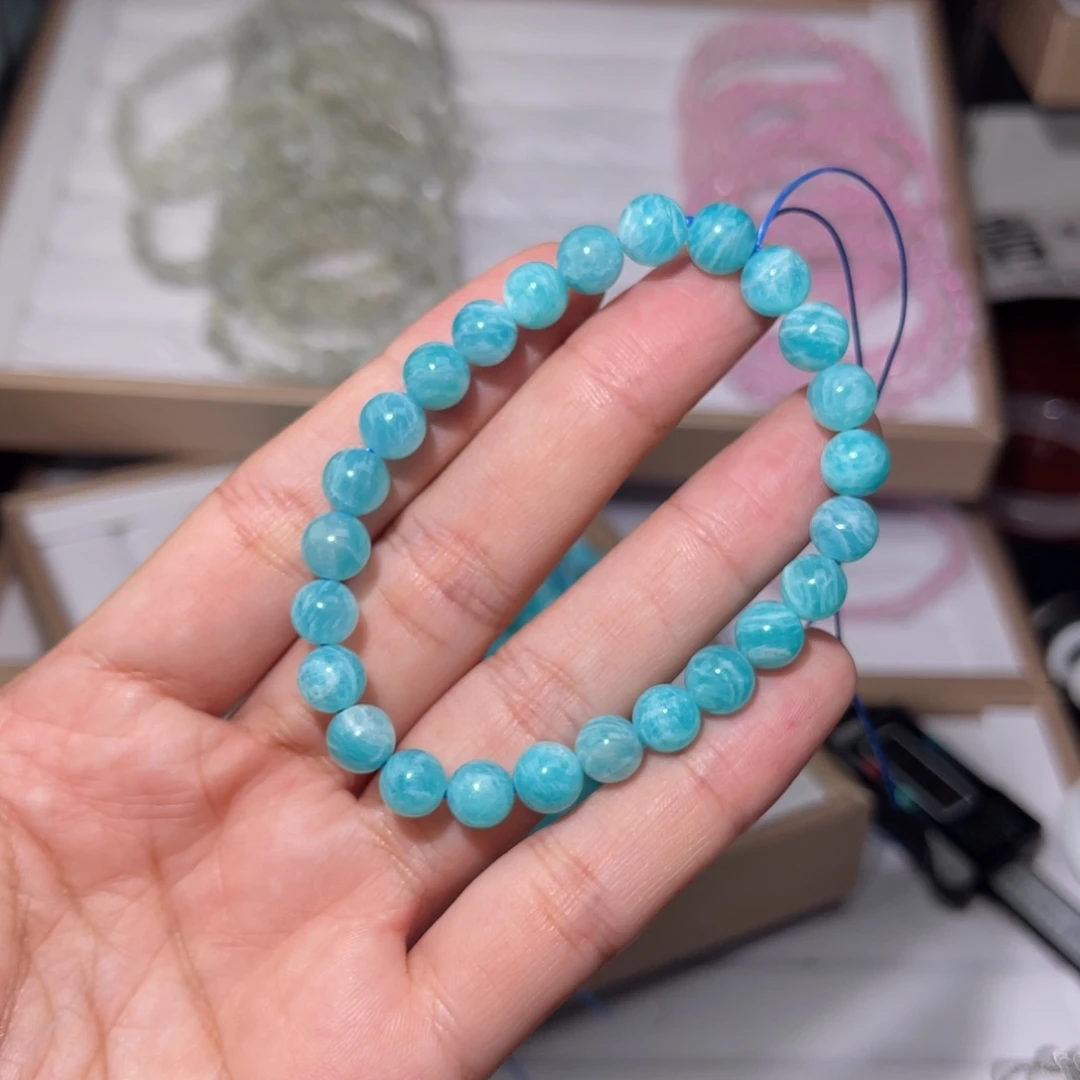 水晶手链未镶嵌天河石008