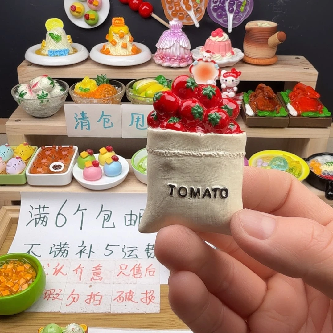 树脂食玩冰箱贴 凭开箱视频售后