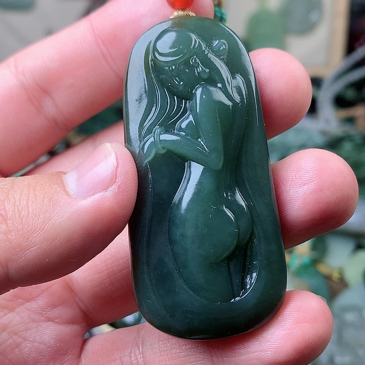 未镶嵌和田玉挂件我****！