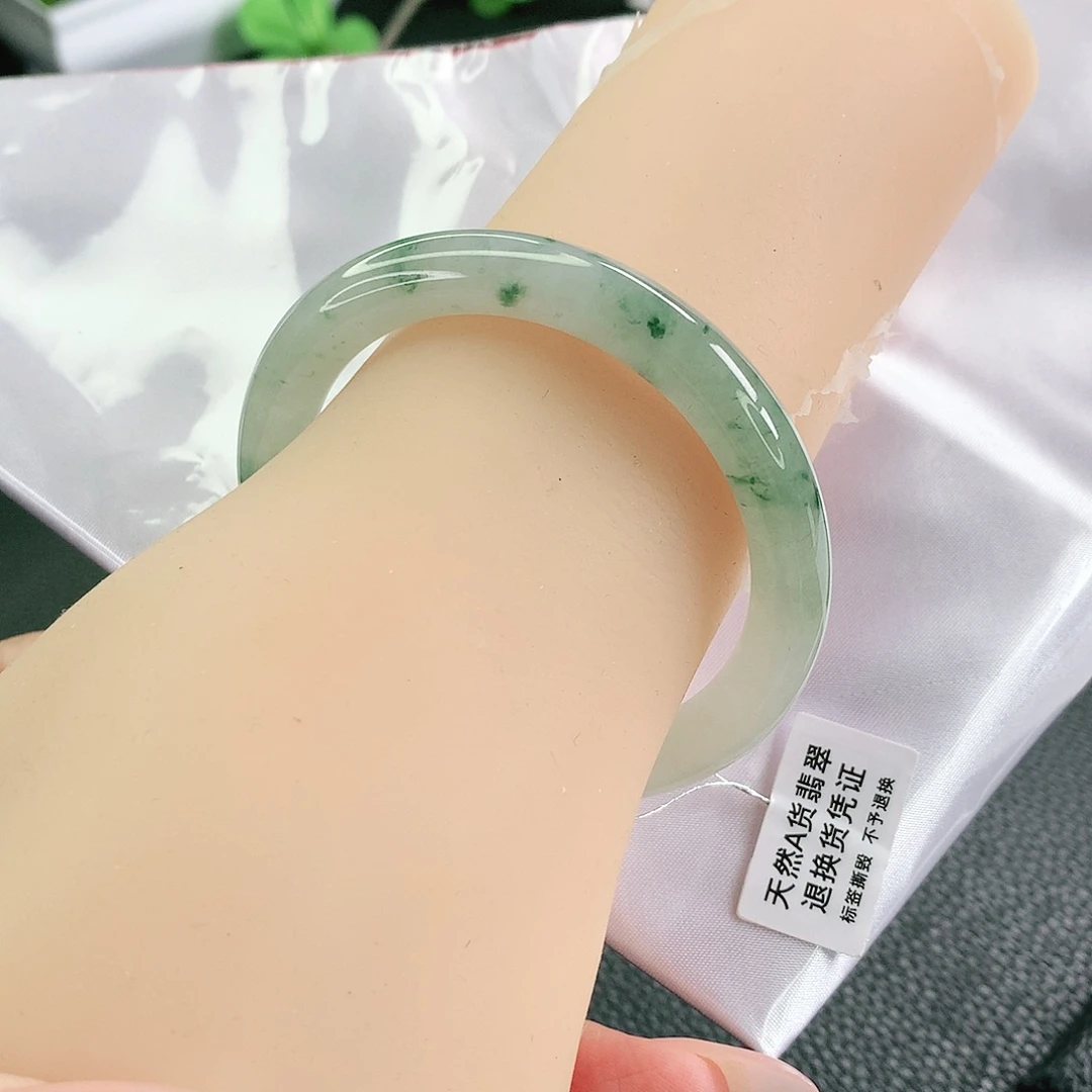 未镶嵌手镯翡翠52.5圈