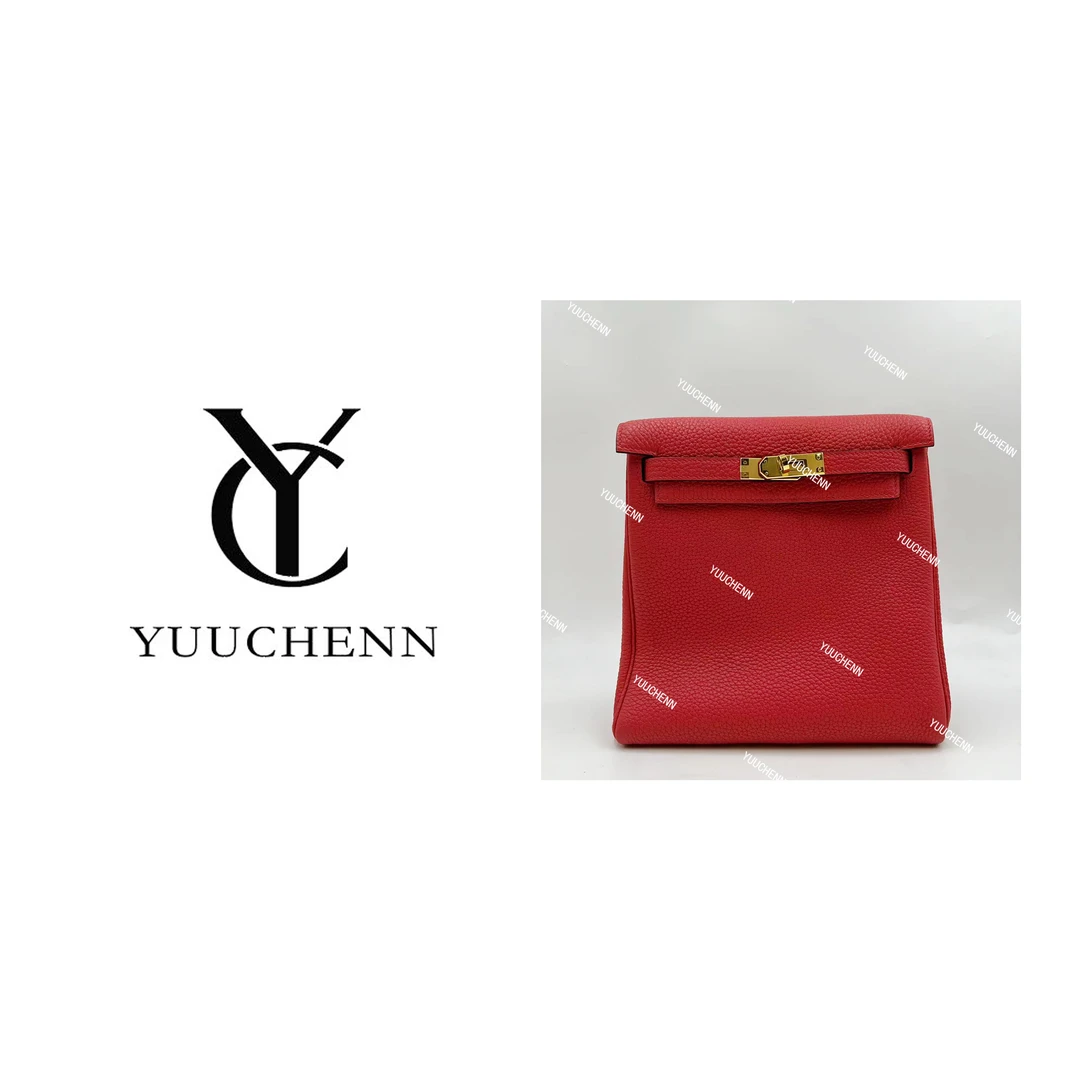 YUUCHENN【手工定制】22cm原创设计高定真皮包 HH3610