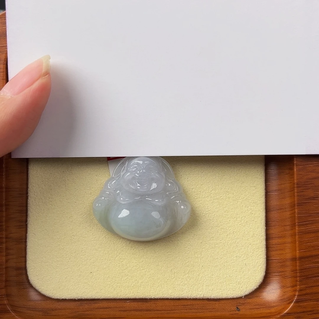 翡翠未镶嵌颈饰@*子佛公