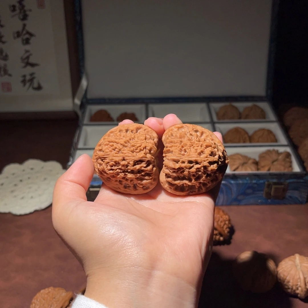 吊坠文玩核桃韩*南疆石46