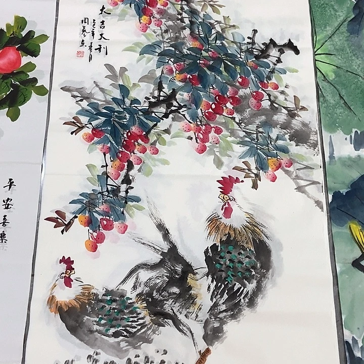 小周画廊的直播间