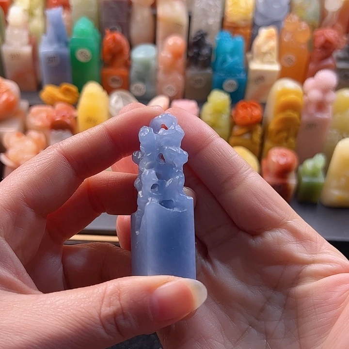 昌化石印石手工定制1.7厘米，包刻字