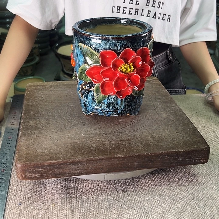 泳坤堂石湾盆陶瓷