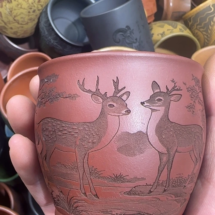 茶杯紫砂全手工制作工艺