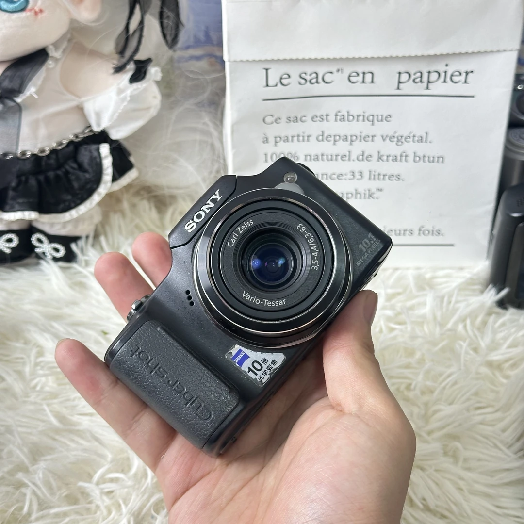 9新 Sony/索尼 索尼h20小长焦10倍光学变焦带配件色彩感好