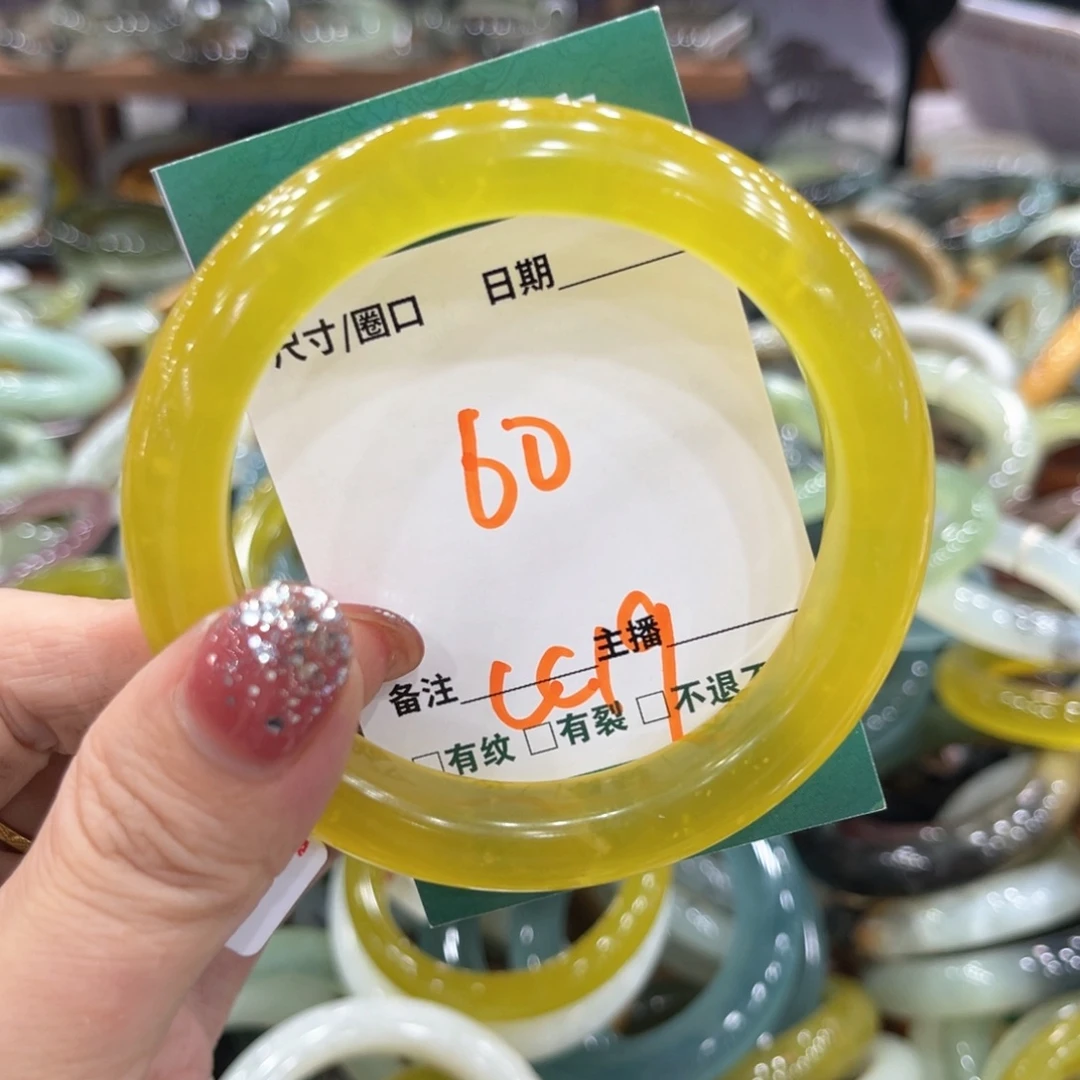 未镶嵌蛇纹石玉手镯手镯