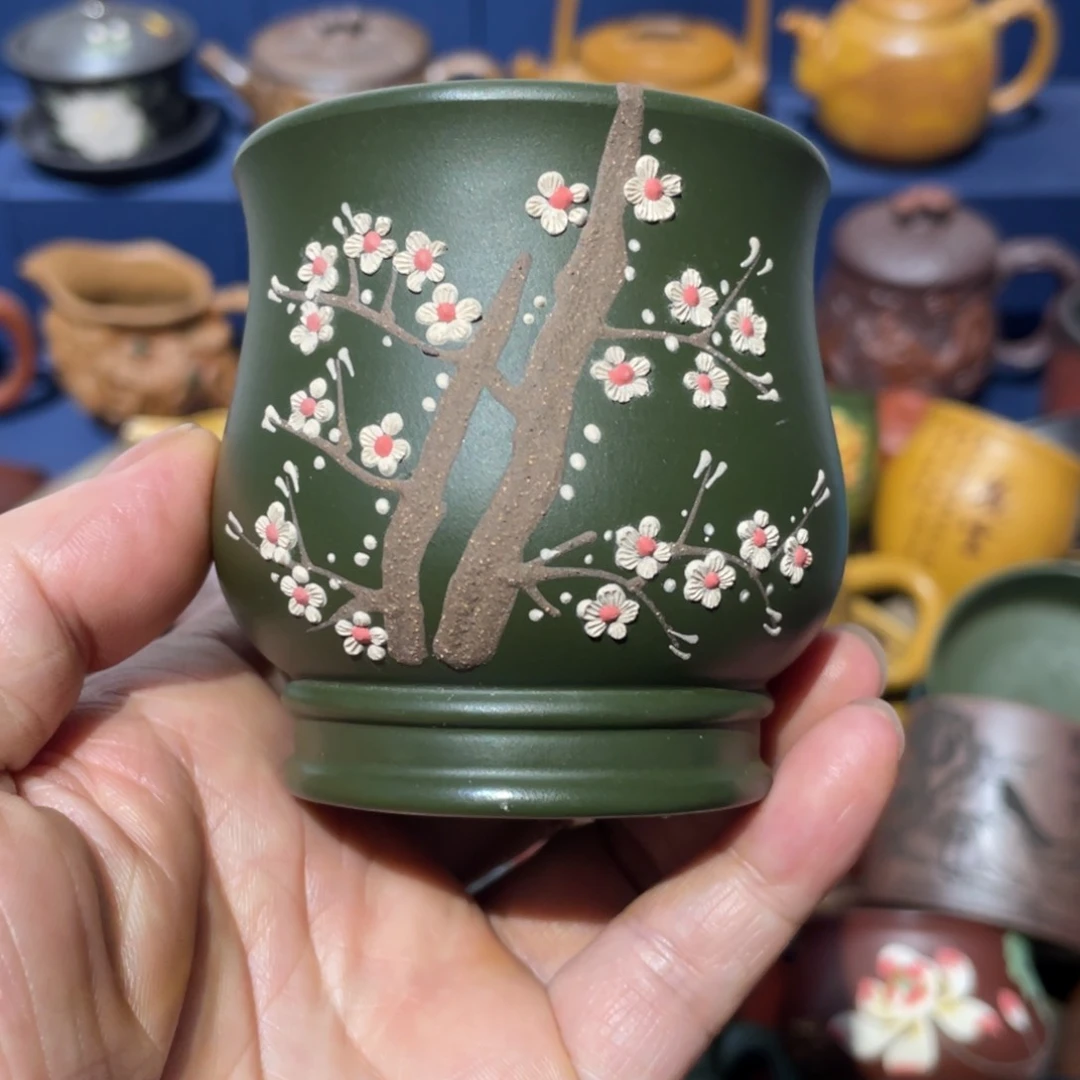 原矿紫砂手工主人杯