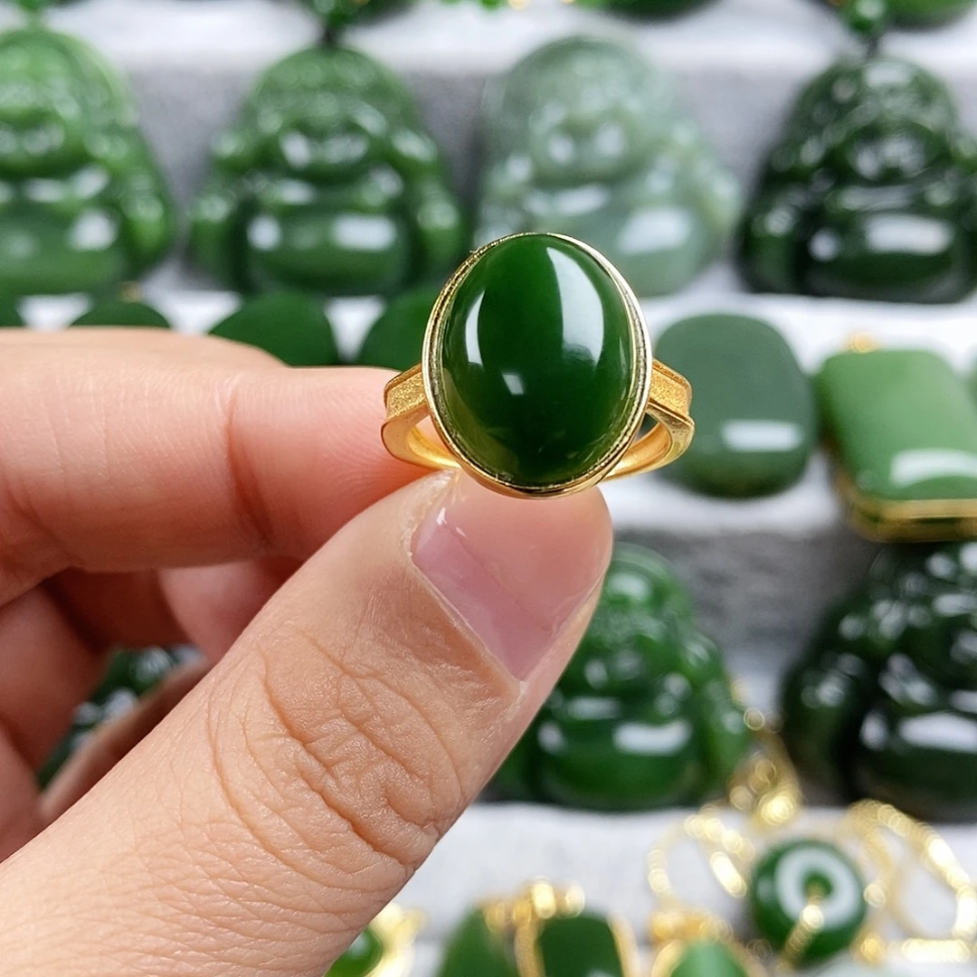 和田玉（碧玉）未镶嵌颈饰