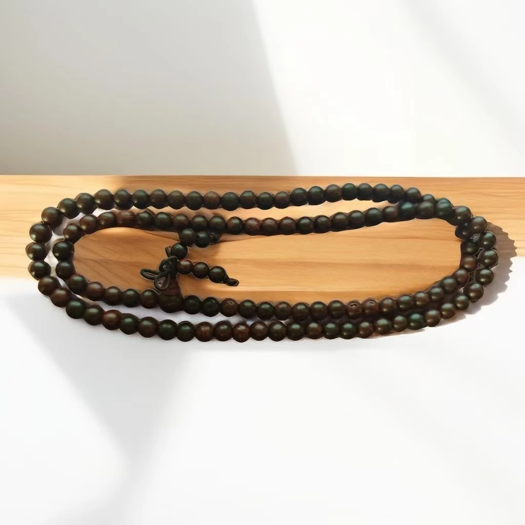 3.力量檀木木制手串，主播今天发福利！