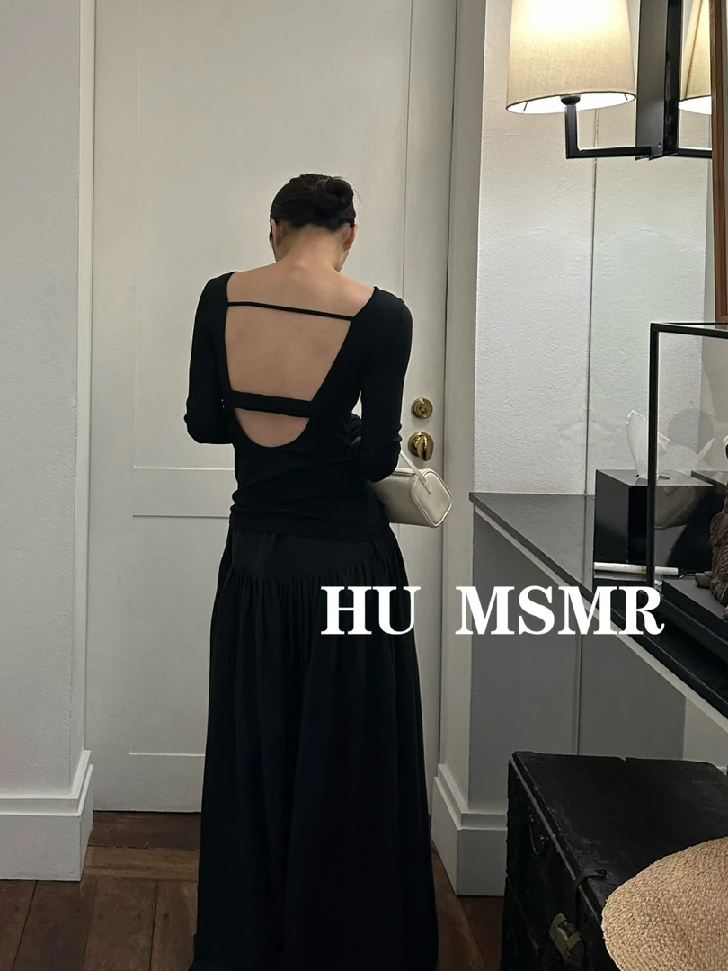 25年新款- 花花同款！后露背上衣（HUD0636#）HU