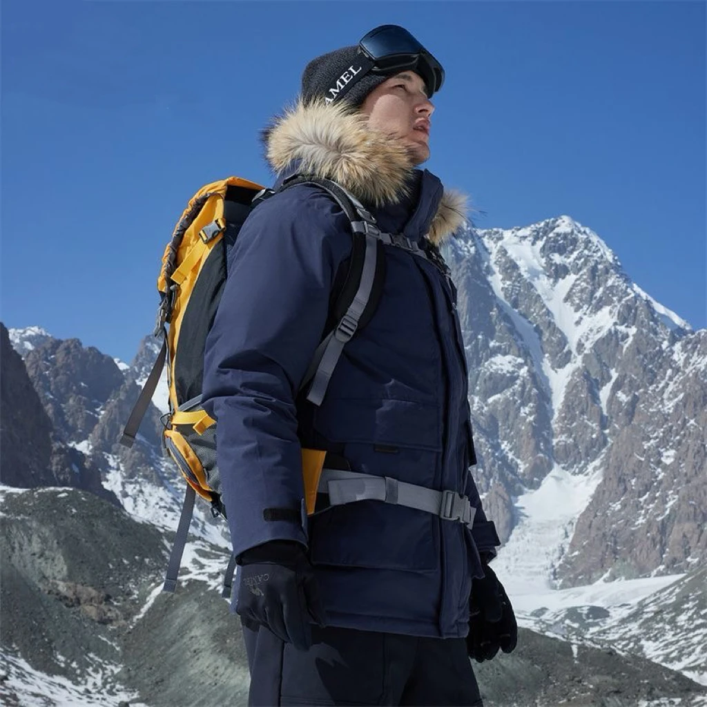 波司家极寒款工装派克服（男女同款） 时尚百搭情侣羽绒服外套Z