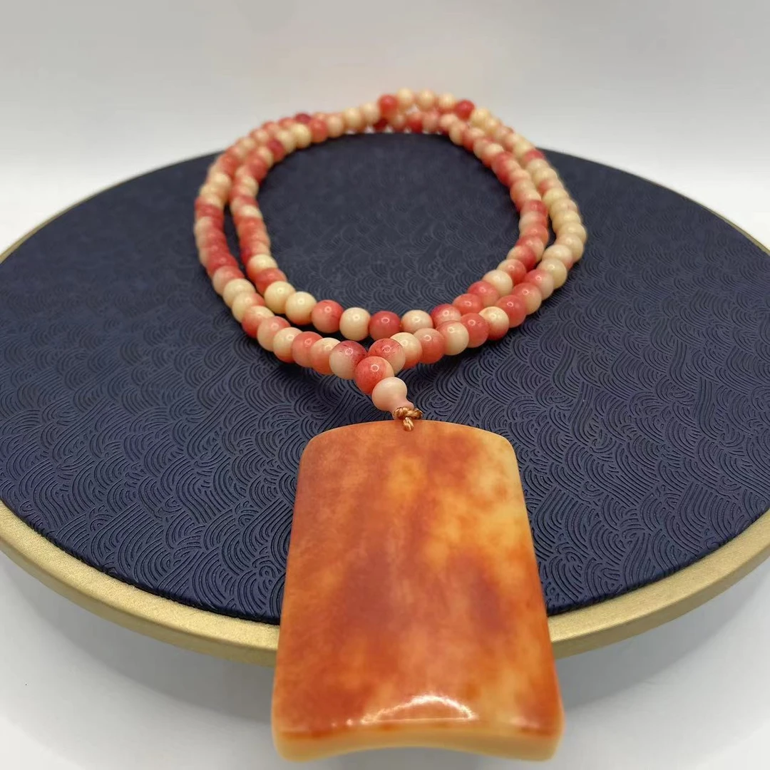 2号 B7乎乎大无事牌项链