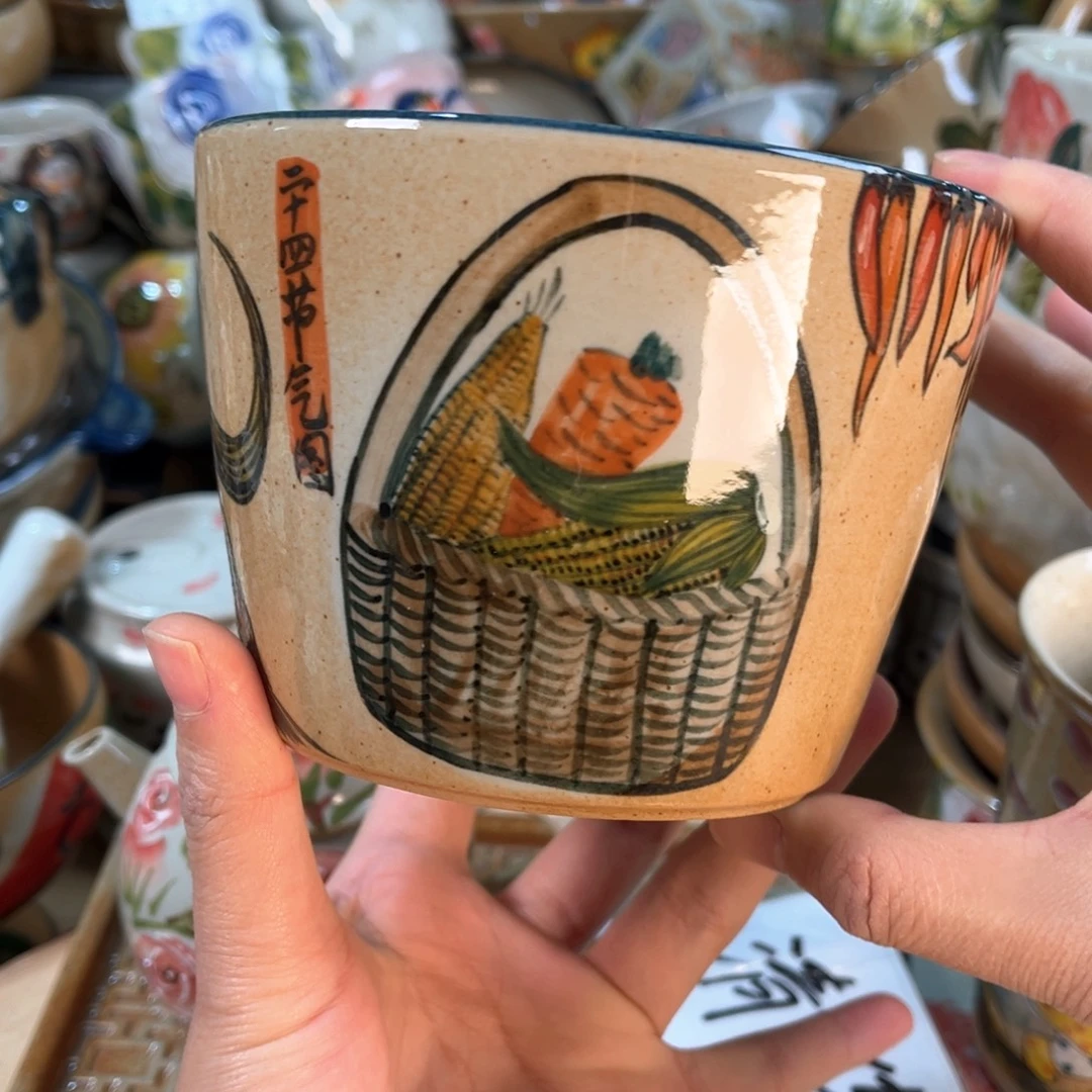 景德镇手工手绘杯
