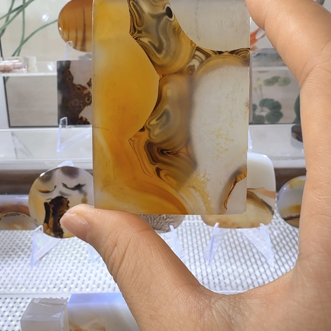 未镶嵌吊坠(不含链)玛瑙/玉髓35