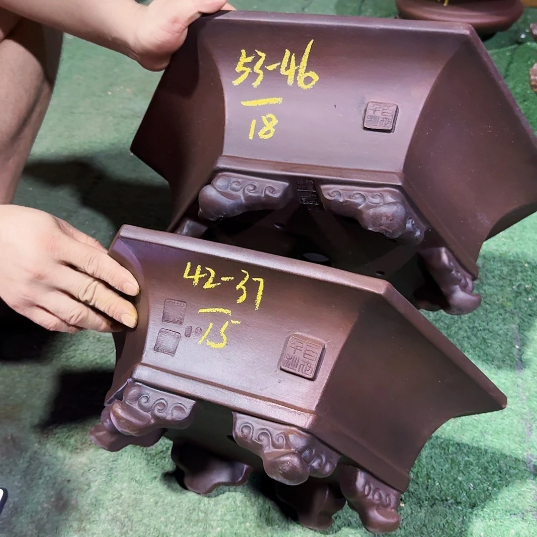 瑞***园紫砂花盆紫砂花盆