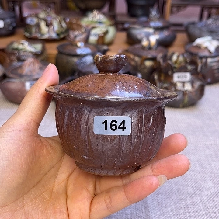 裸柴烧手工陶瓷茶器
