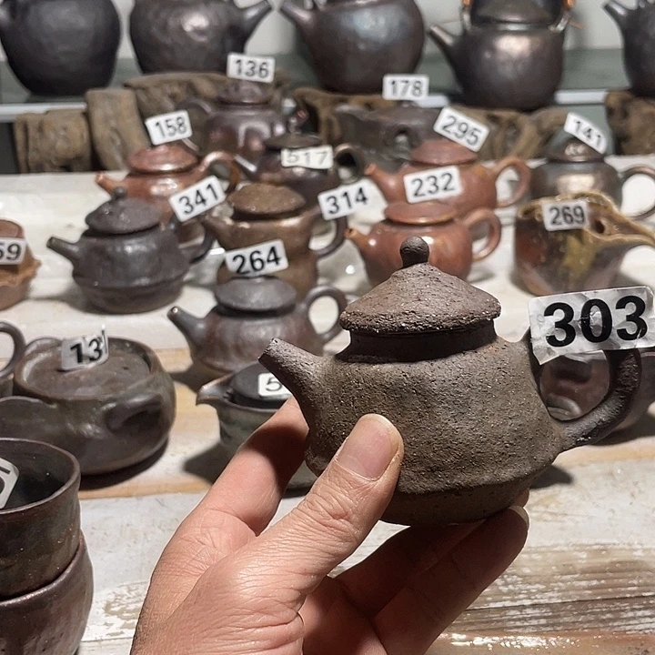 纯手工柴烧茶具精品