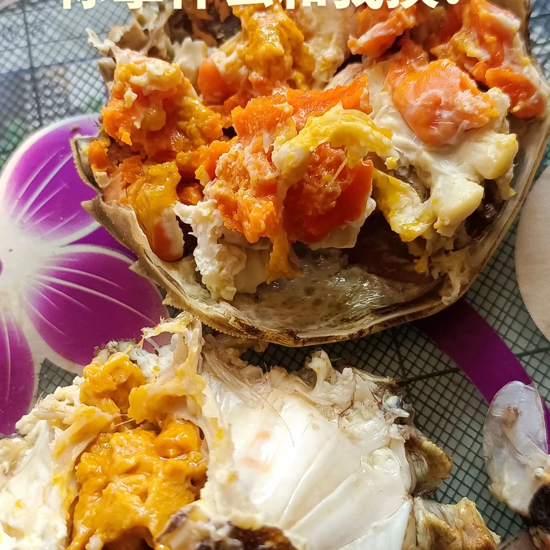 精品大螃蟹3.5母掉爪蟹两斤京东顺丰包邮