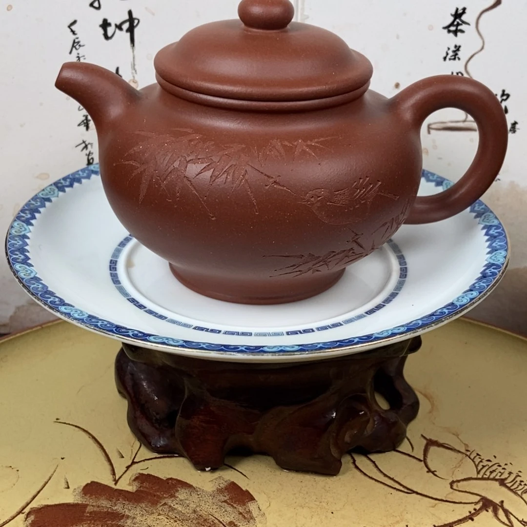 紫砂茶壶全手280 容量宜兴紫砂壶