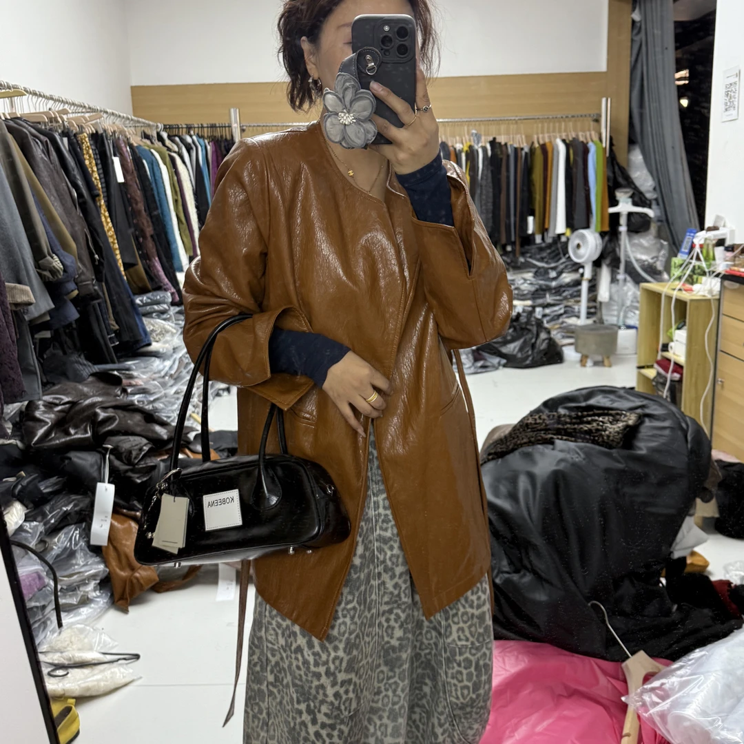 娜娜同款皮衣721