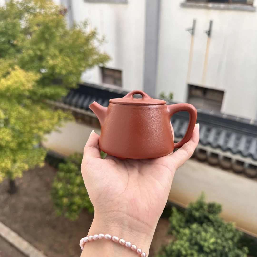 全手工小煤窑朱泥·高石瓢·170cc