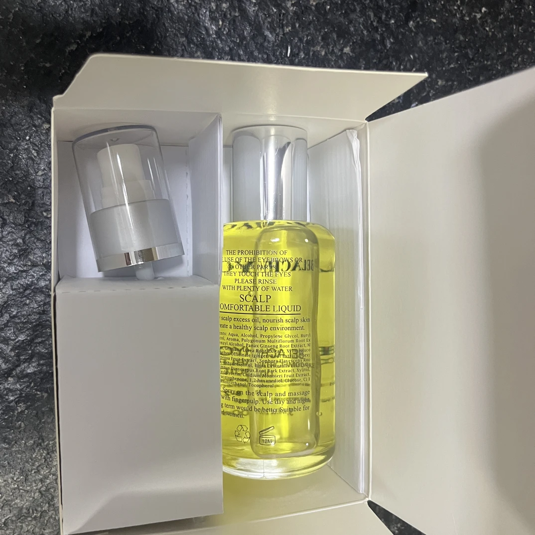 正品包邮法国BELCHER贝拉吉欧草本头皮调理液100ml去头皮屑改善