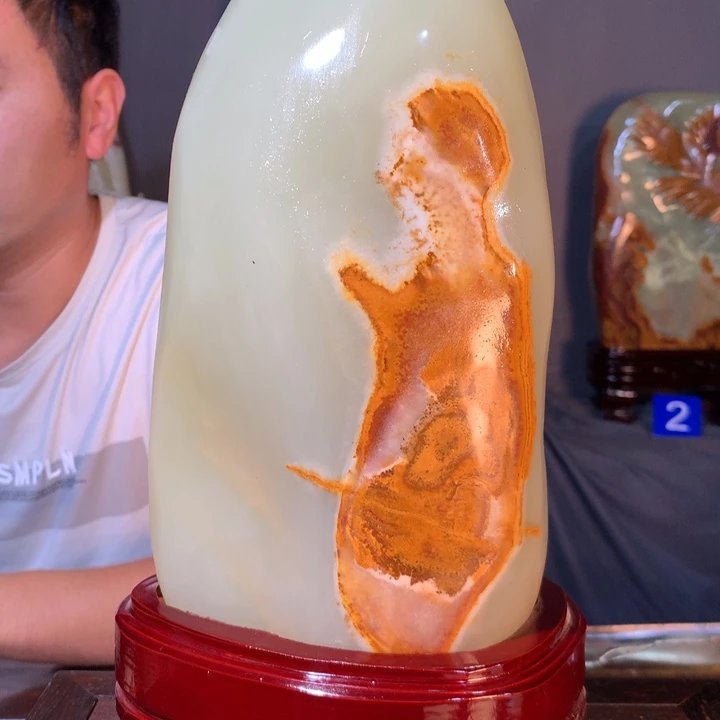 石材天然原石摆件